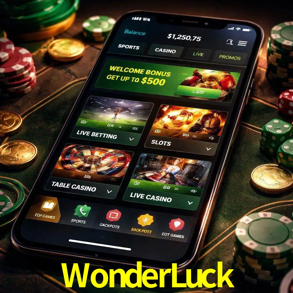 Diseño de juegos móviles WonderLuck para usuarios en México