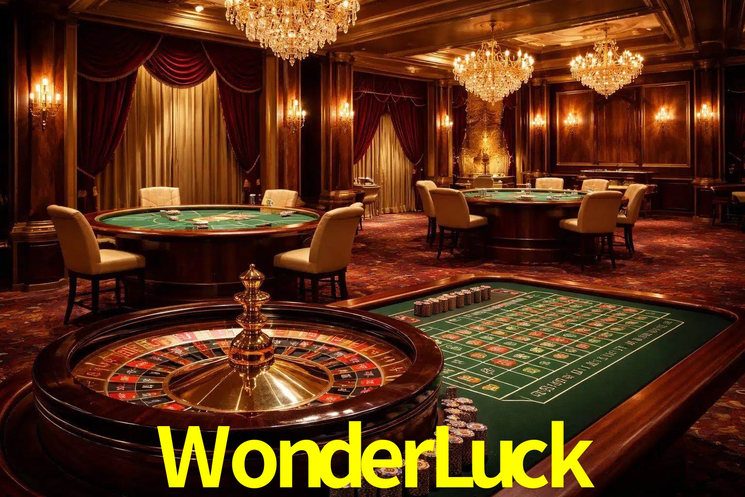 Una escena premium de mesa de casino en vivo con cartas, elementos de ruleta y un ambiente pulido de estudio de transmisión.